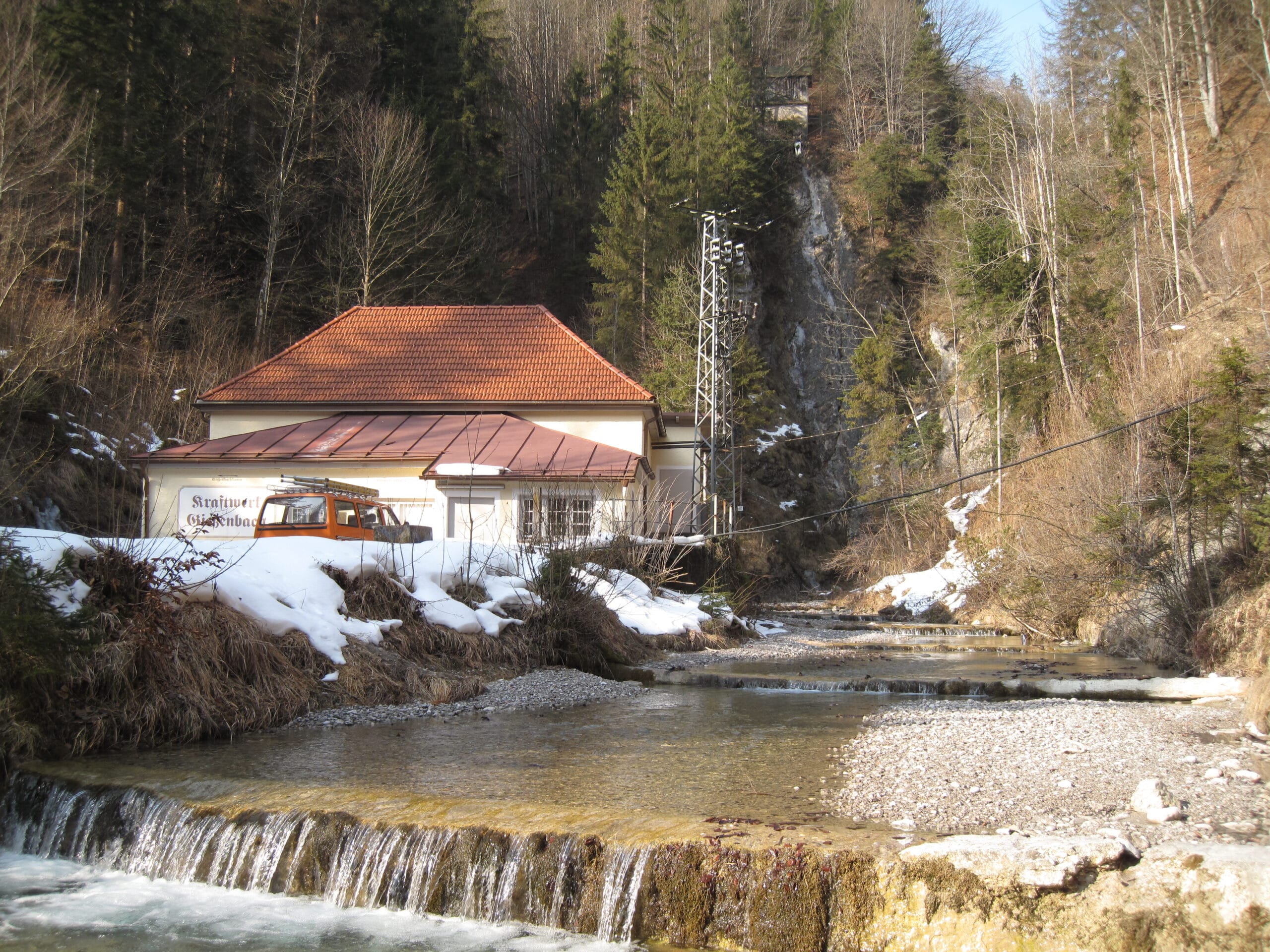 Gemeindewerke Kiefersfelden - Kraftwerk Gießenbach